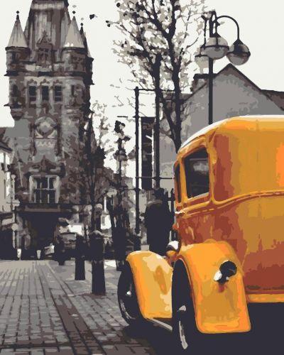 

Картина по номерам "Ретро жёлтый" RB-0152