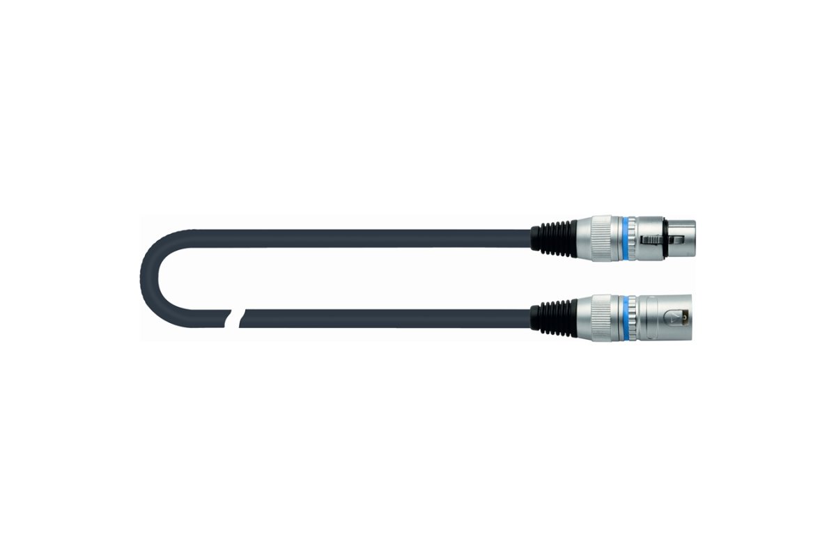 

Кабель микрофонный Quik Lok CM180-20BK