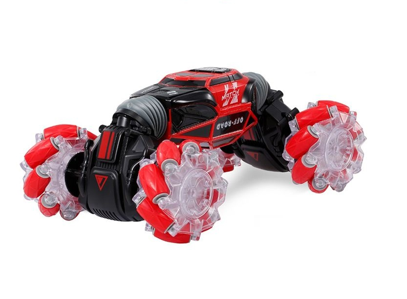 

Машинка-перевертыш Skidding Hyper Leopard King с управлением жестами Красный