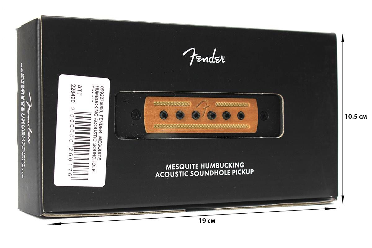 Fender mesquite humbucking acoustic deals soundhole pickup