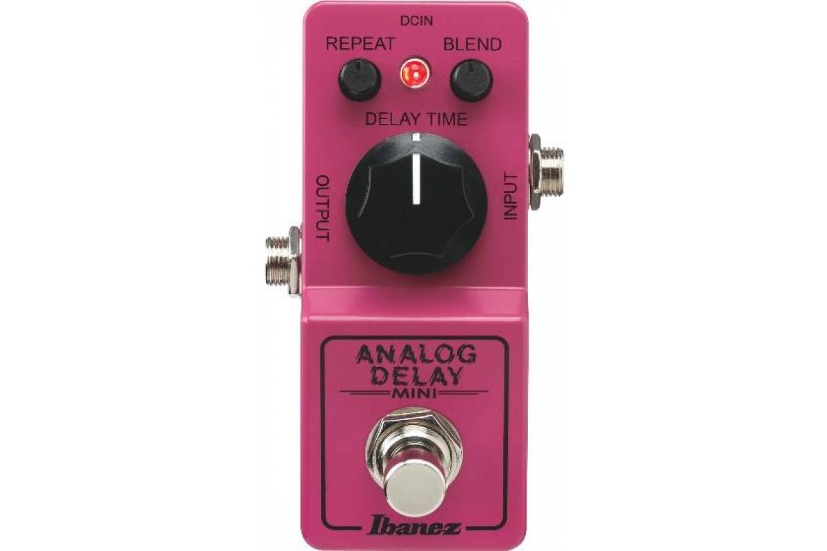 

Педаль эффектов Ibanez ADMINI ANALOG DELAY PEDAL