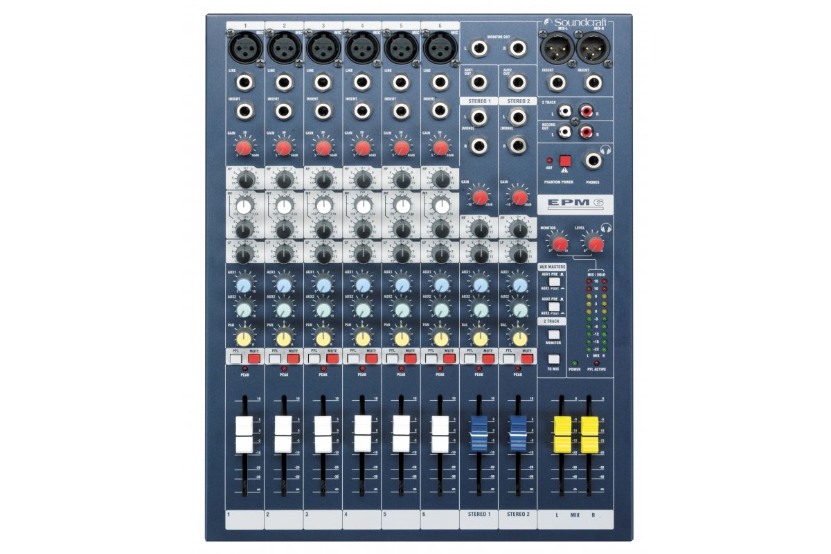 

Микшерный пульт SOUNDCRAFT EPM6