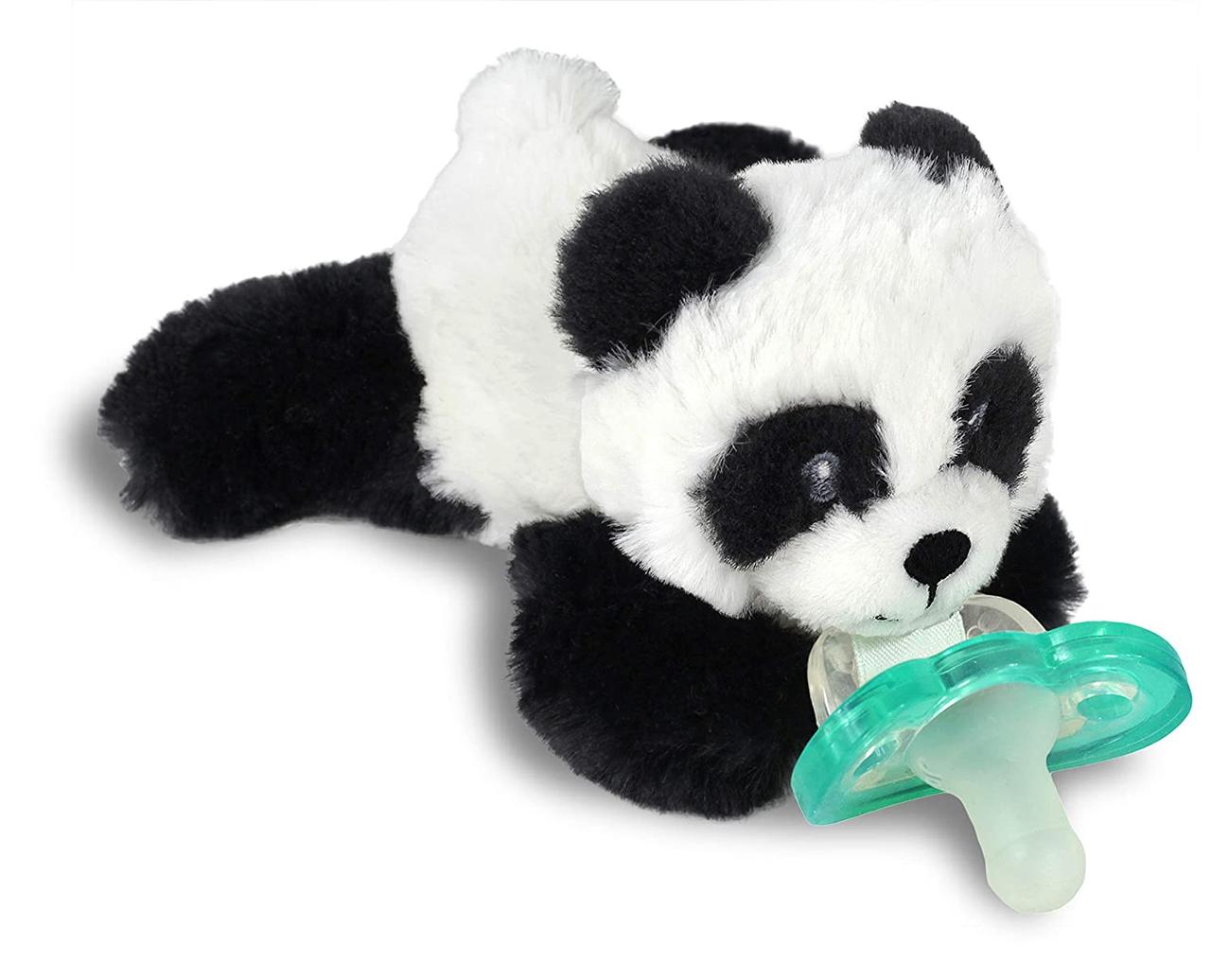 

М'яка іграшка + пустушка RaZbuddy Paci Holder - JollyPop Pacifier - Panda панда