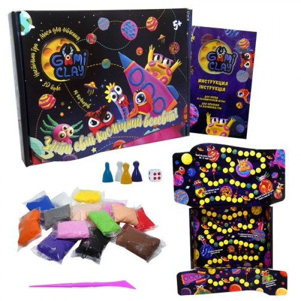 

Настольная игра с массой для лепки "Gumi Clay" (укр) 71505