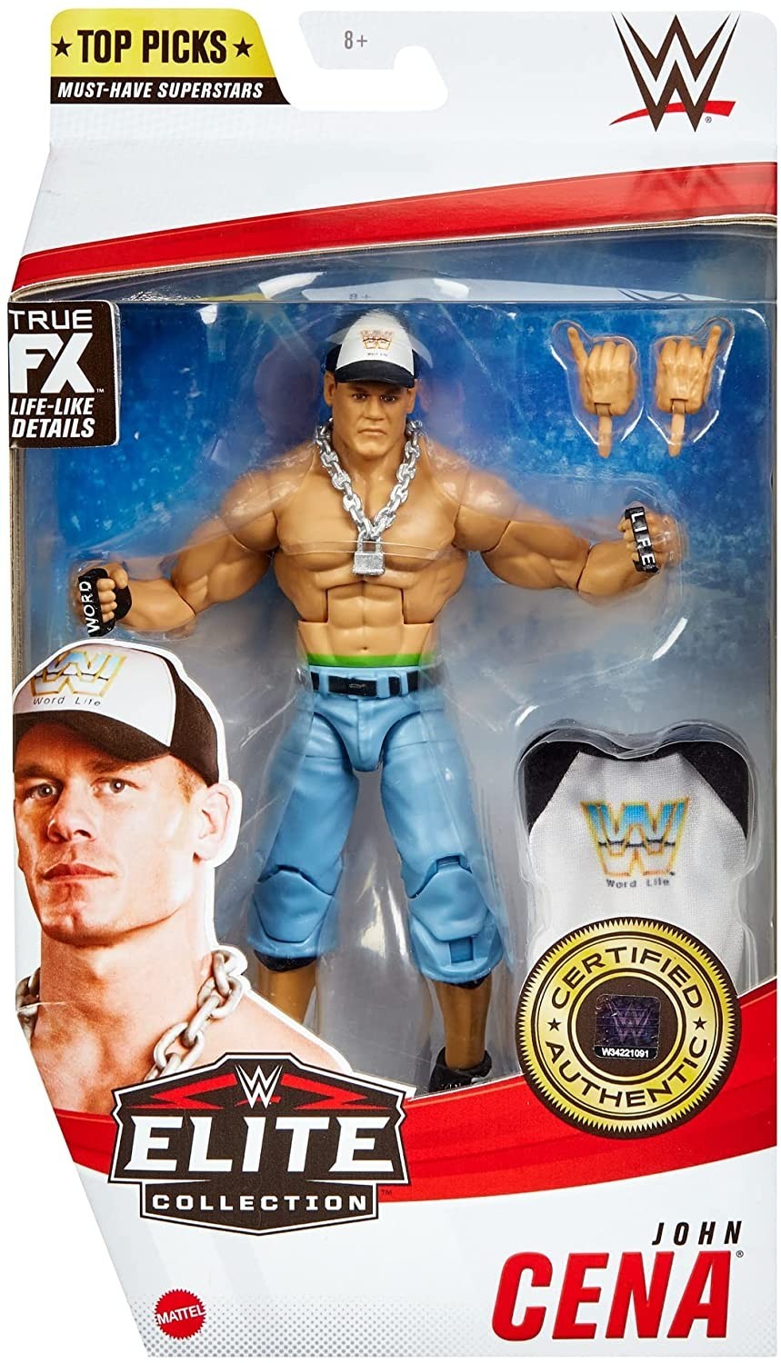 Рестлер Джон Сина WWE Top Picks Elite John Cena Mattel – фото, отзывы,  характеристики в интернет-магазине ROZETKA от продавца: Superraretoys |  Купить в Украине: Киеве, Харькове, Днепре, Одессе, Запорожье, Львове