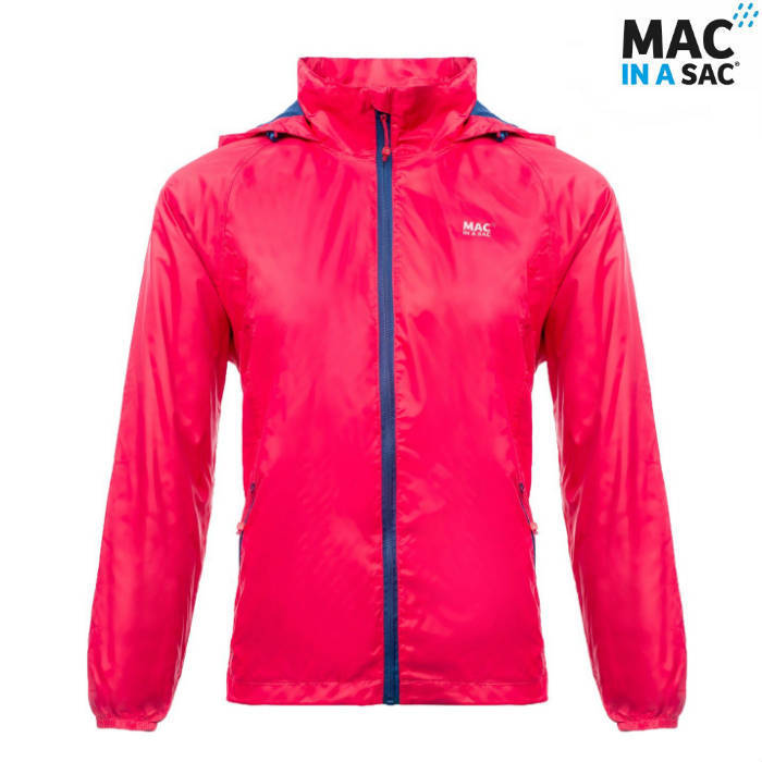 

Мембранная куртка-дождевик Mac in a Sac Synergy XS Cherry