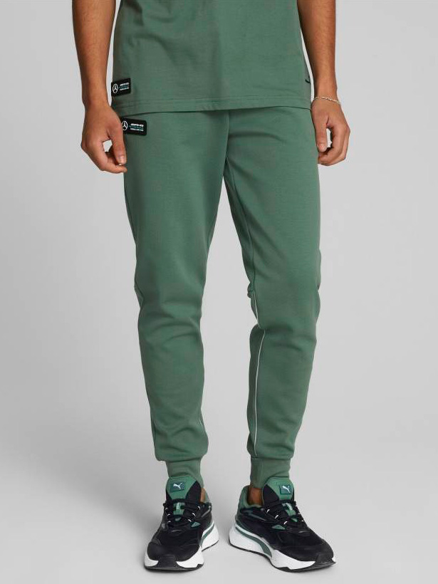 Акція на Спортивні штани чоловічі Puma Mapf1 Sweat Pants 53490704 XXL Deep Forest від Rozetka