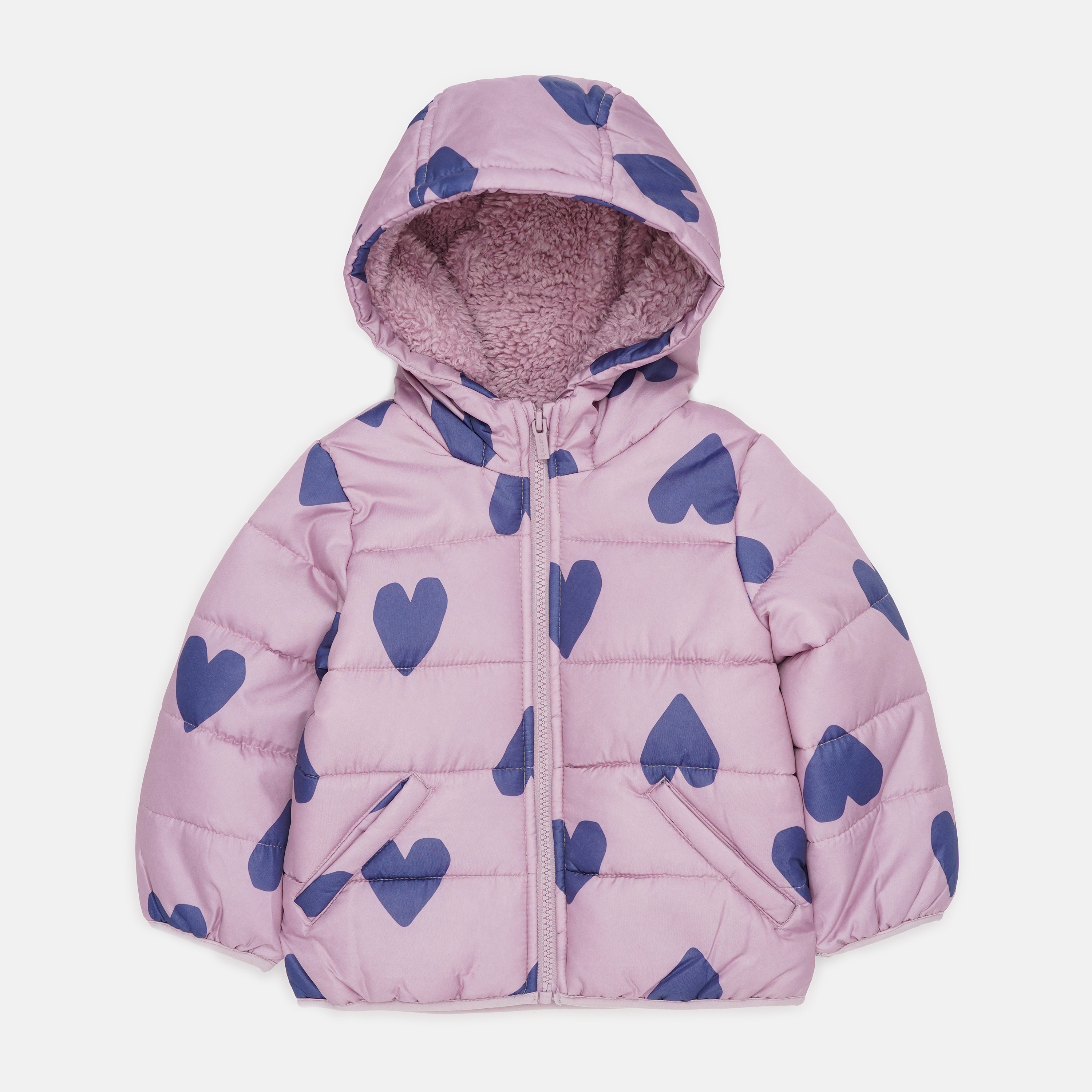 Акція на Дитяча демісезонна куртка для дівчинки Carters C223779 92 см Рожева з синім від Rozetka