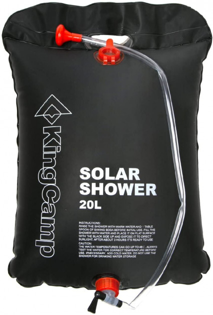 

Душ походный KingCamp Solar Shower 20 л Black (KA3658)