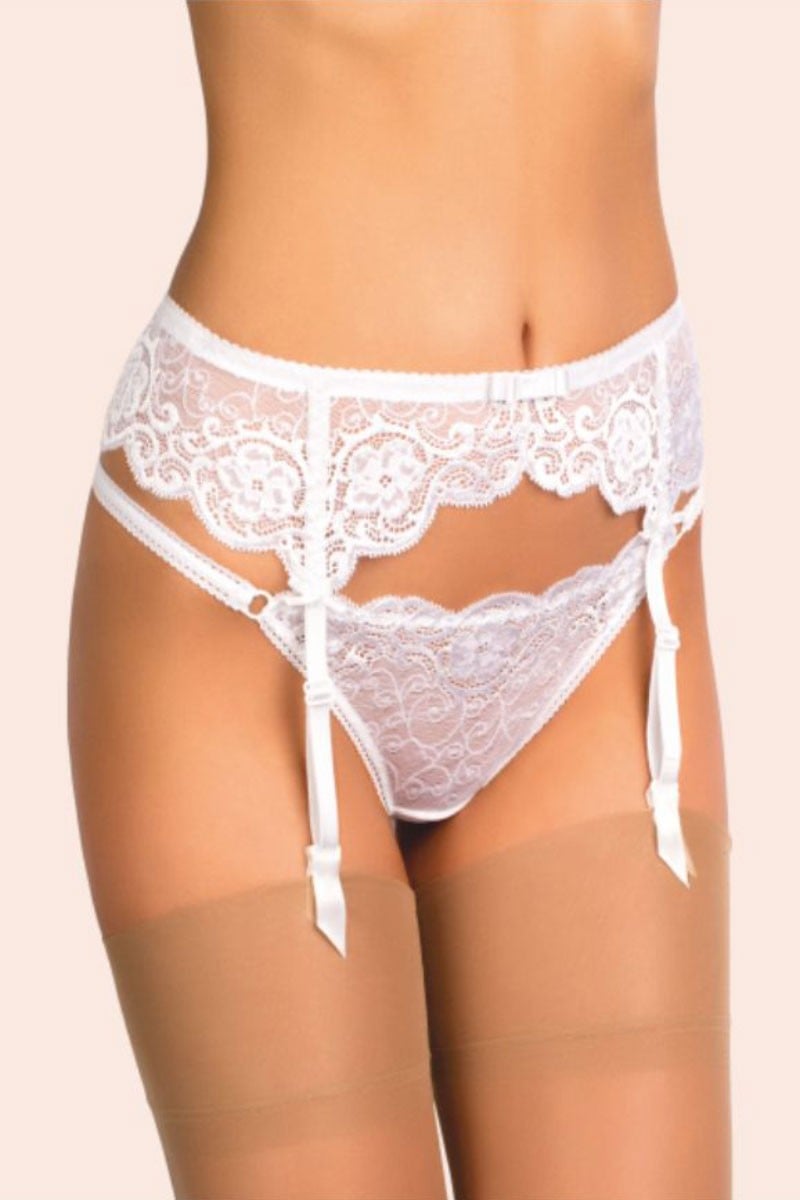 Пояс для чулок Kleo 44(M) Белый (91285) от продавца: Барви тіла – в ...