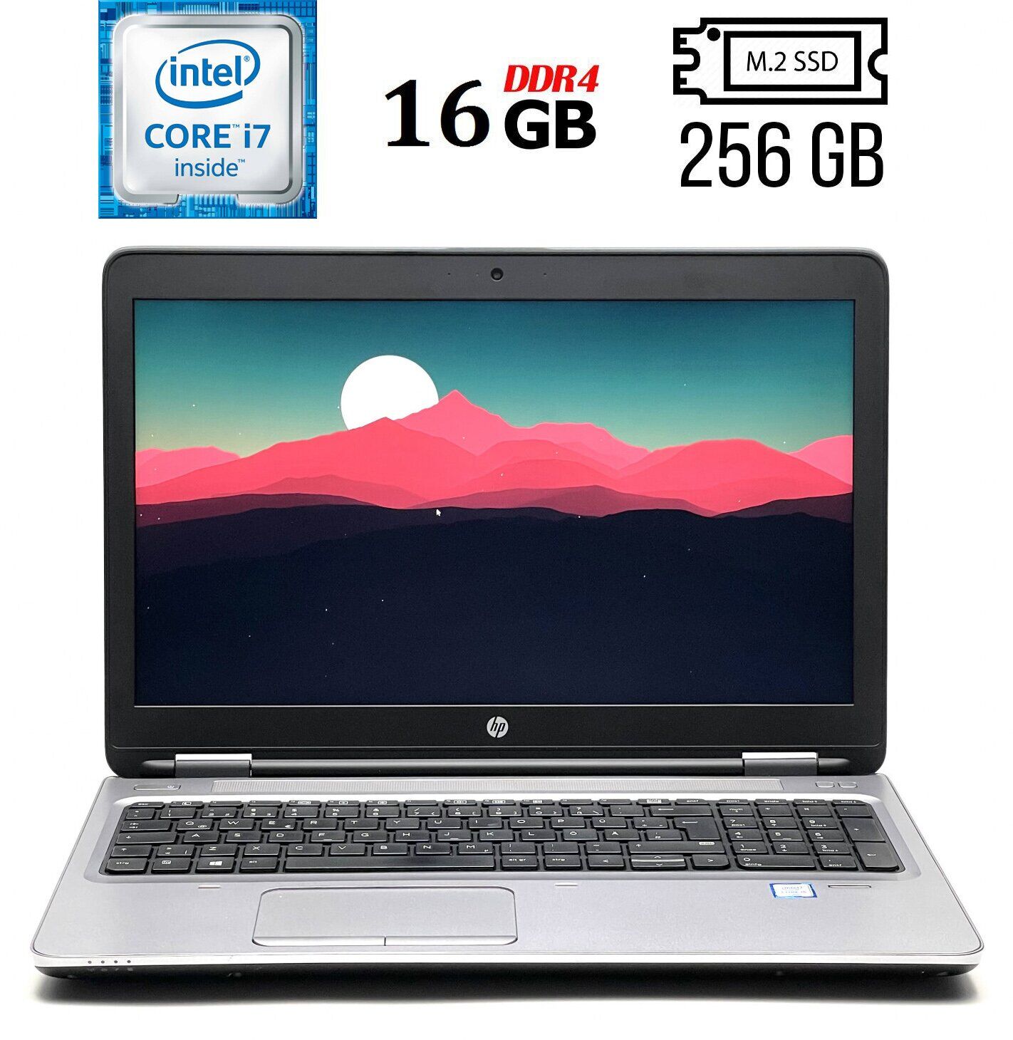 Ноутбук Hp Probook 650 G2 156 1920x1080 Tn Intel Core I7 6820hq 4 8 ядра по 27 36 4643