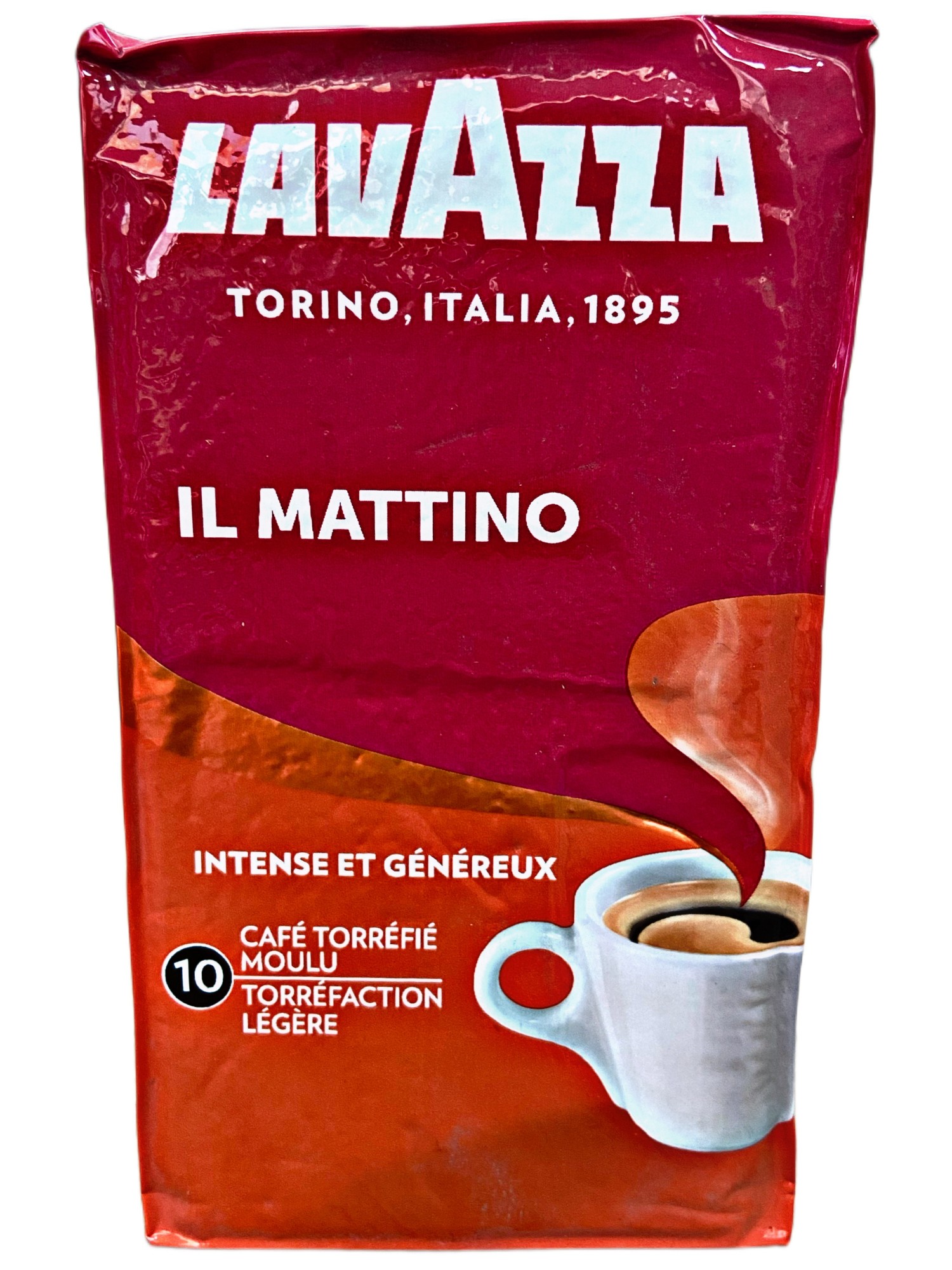 Café moulu Lavazza Il Mattino 6 X 250g