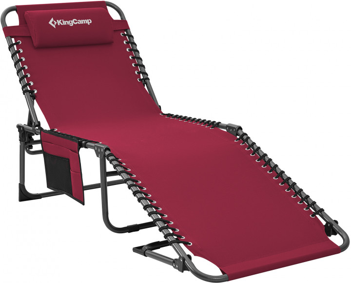 

Раскладушка KingCamp Classic Adjustable Cot (KC2019) Бордовая (KC2019 WINE)