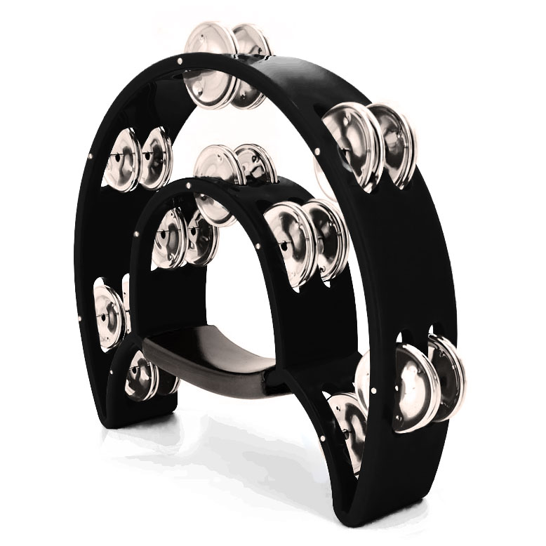 

Тамбурин MAXTONE 818 BK Dual Power Tambourine (Black)