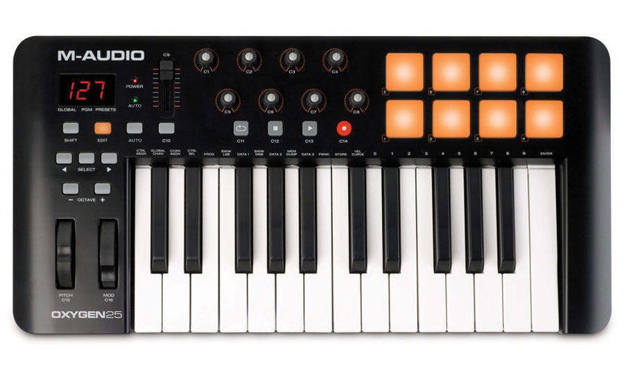 

MIDI клавиатура M-AUDIO Oxygen 25 MK IV