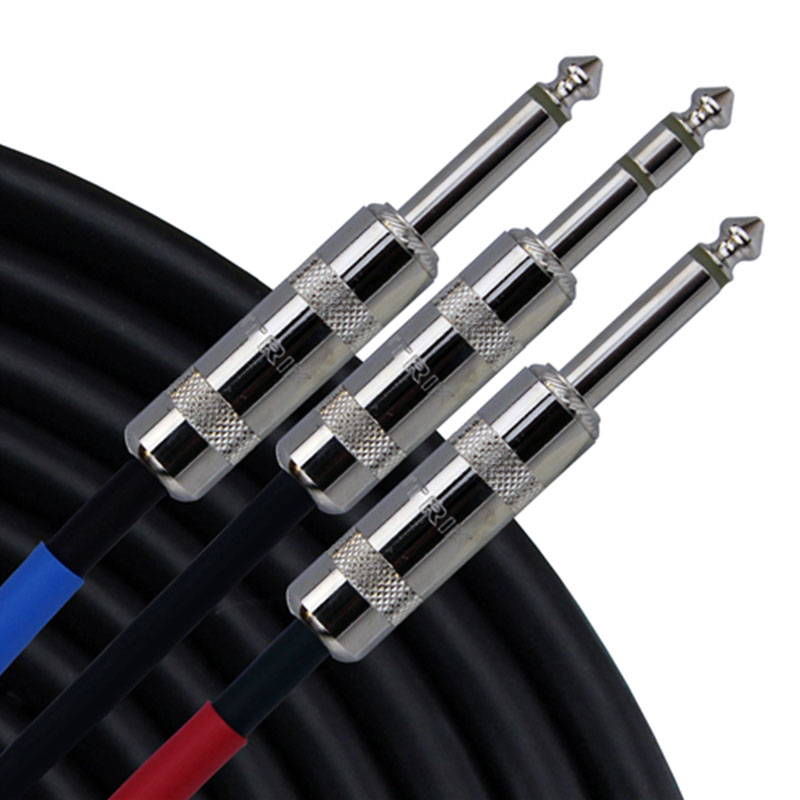 

Кабель RAPCO HORIZON YS-P-20 Y-Cable TRS 1/4"-TS 1/4" (6m)