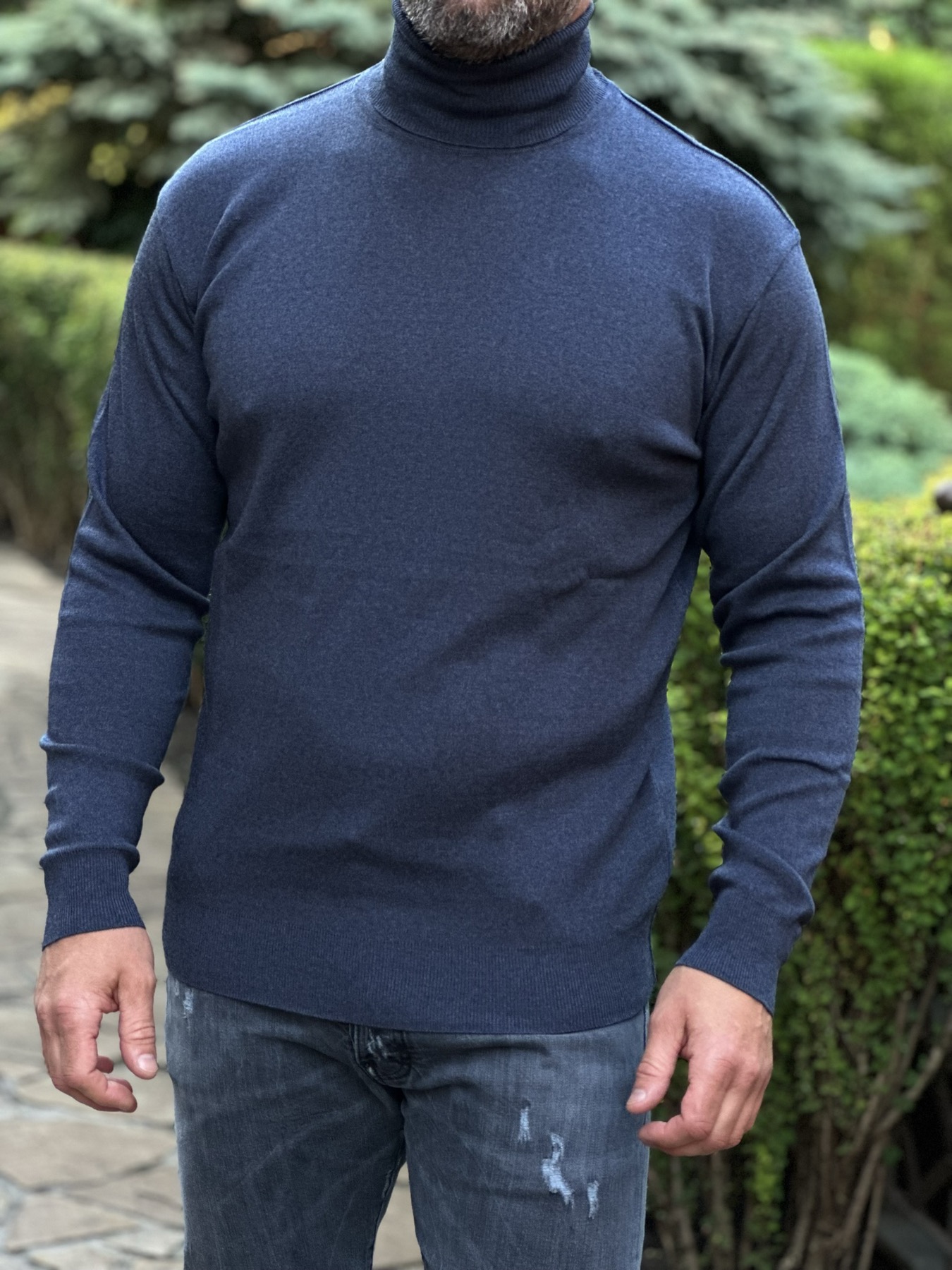 Гольф мужской Lonn стойка, 50, XL, Джинс от продавца: UrbanFit – в ...