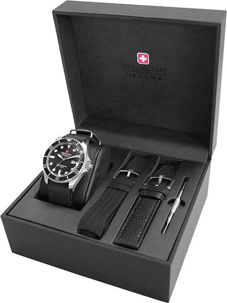 

Мужские наручные часы Swiss Military Hanowa 06-8279.04.007.07SET
