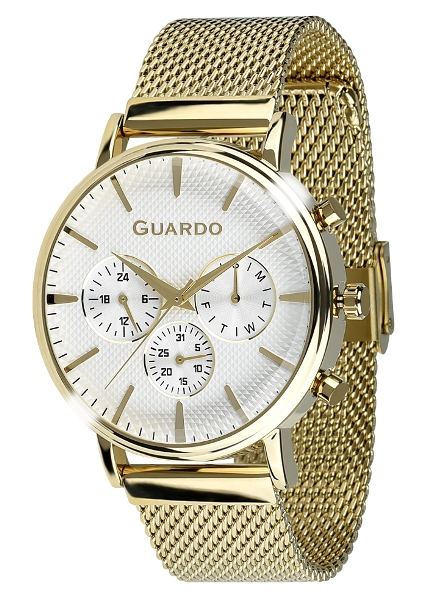 

Мужские наручные часы Guardo 012445-4 (M.GW)