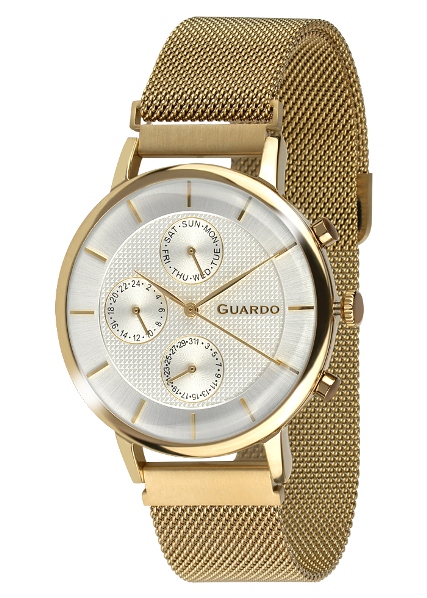 

Мужские наручные часы Guardo 012015-5 (M.GW)