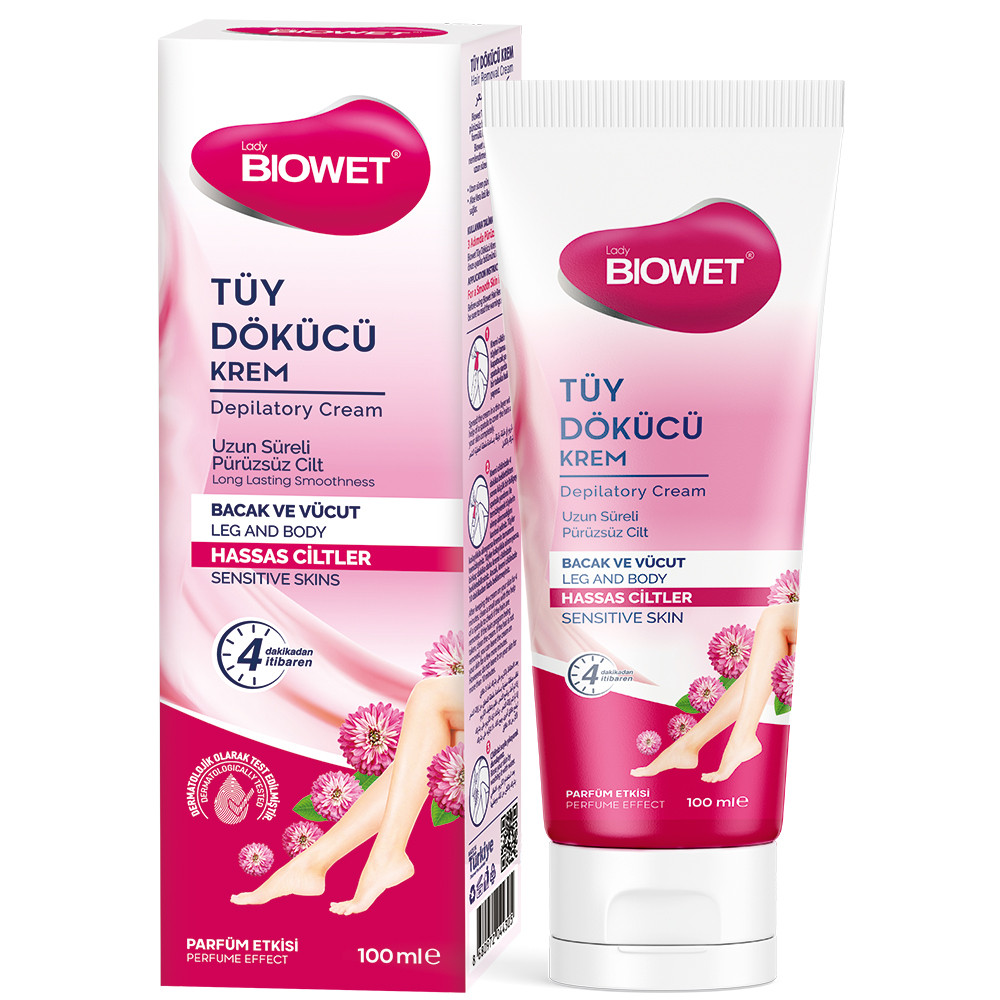 Крем для депіляції для чутливої шкіри Biowet, 100 мл от продавца ...
