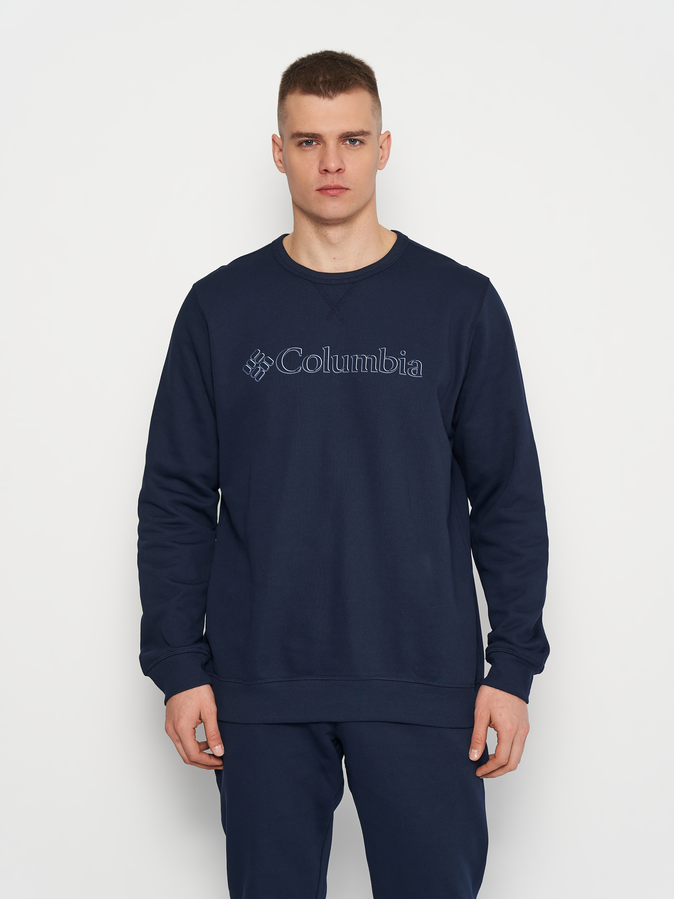 Акція на Світшот Columbia M Logo Fleece Crew 1884931-469 S від Rozetka