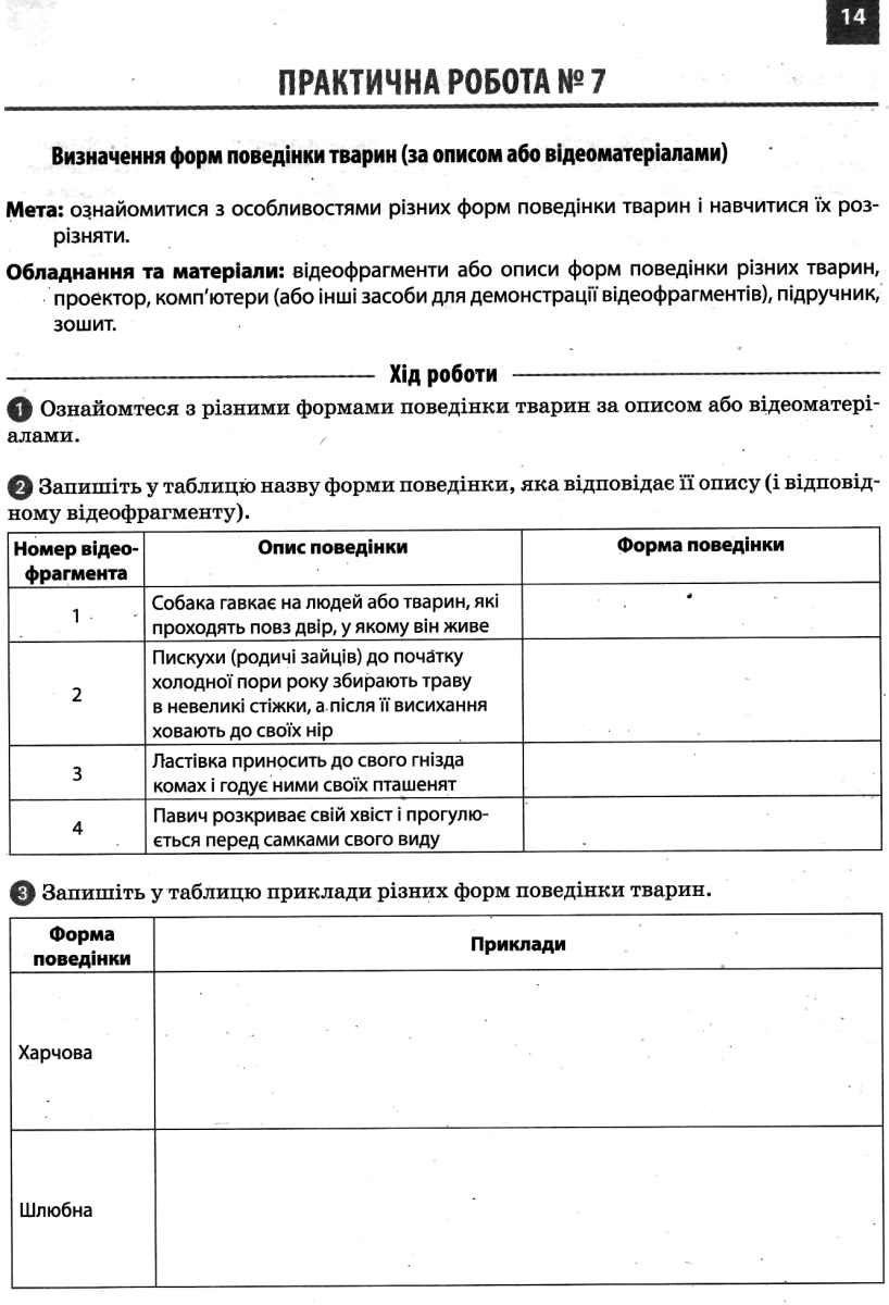 Біологія 7 клас. Робочий зошит (+ зошит для практичних робіт).  К.М.Задорожний. Ранок – фото, отзывы, характеристики в интернет-магазине  ROZETKA от продавца: Интеллект | Купить в Украине: Киеве, Харькове, Днепре,  Одессе, Запорожье, Львове