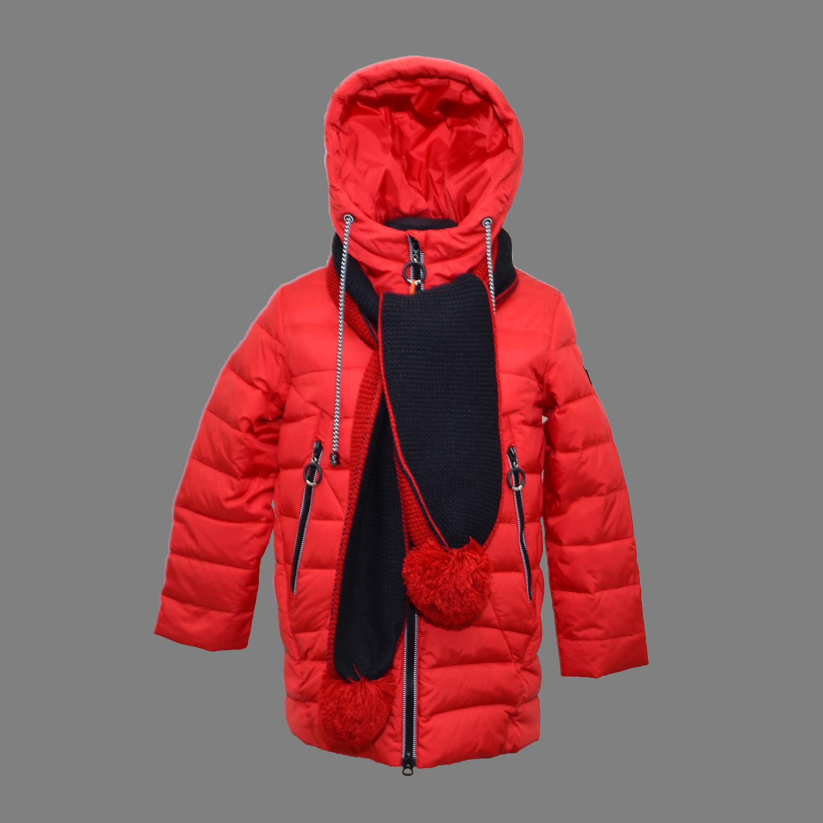 

Пальто Puros Poro PG19-710 122 см Красный