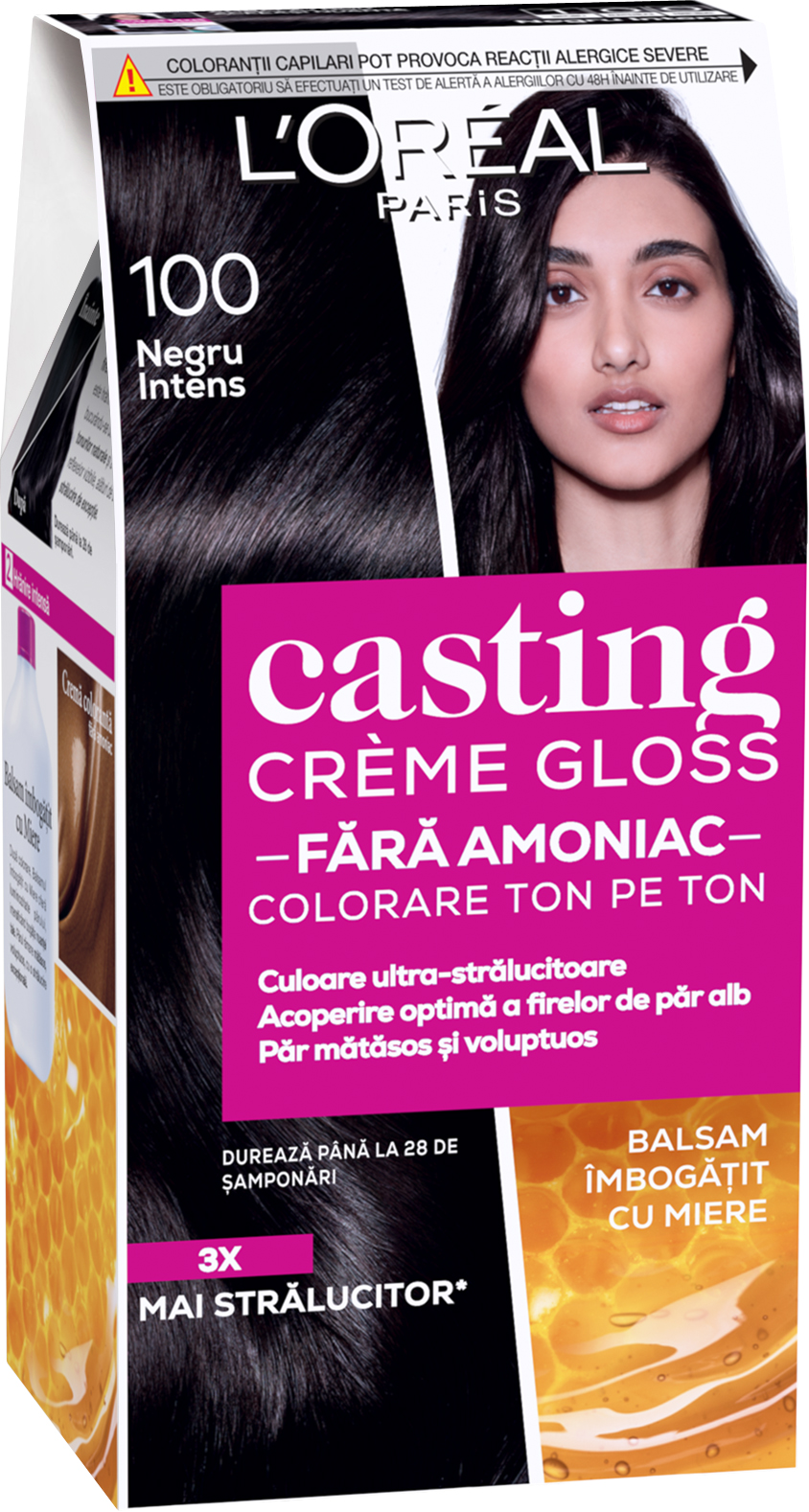 Краска для волос L'Oreal Casting Creme Gloss Без аммиака - 518 Карамельный Мокко