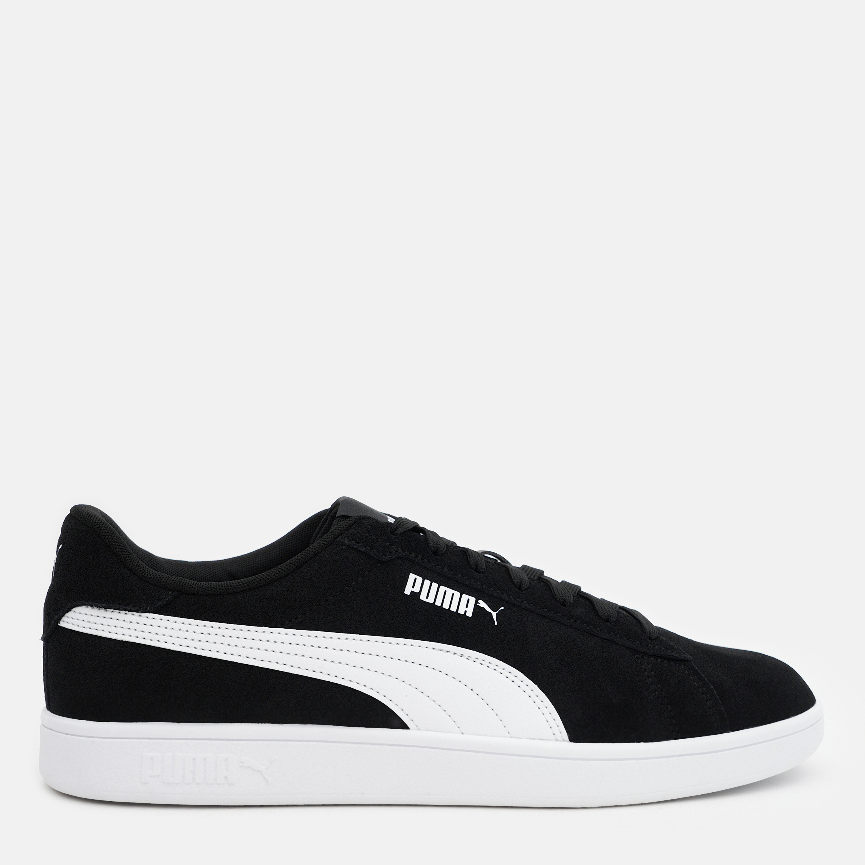 Акція на Чоловічі кеди низькі Puma Smash 3.0 39098401 43 (9UK) 28 см Puma Black-Puma White від Rozetka