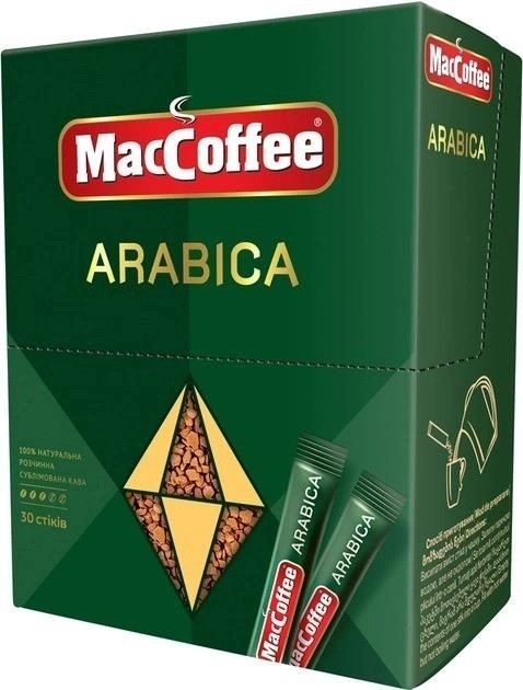Купити Кава розчинна сублімована MacCoffee Arabica 2 г x 30 шт ...