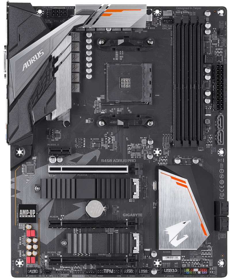 

Материнська плата Gigabyte B450 Aorus Pro