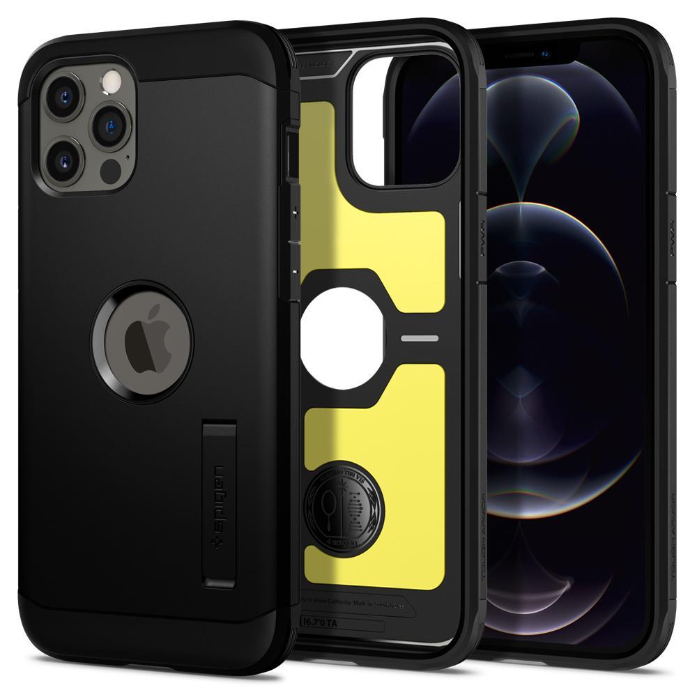 

Чехол Spigen Tough Armor для iPhone 12 Pro Max Black