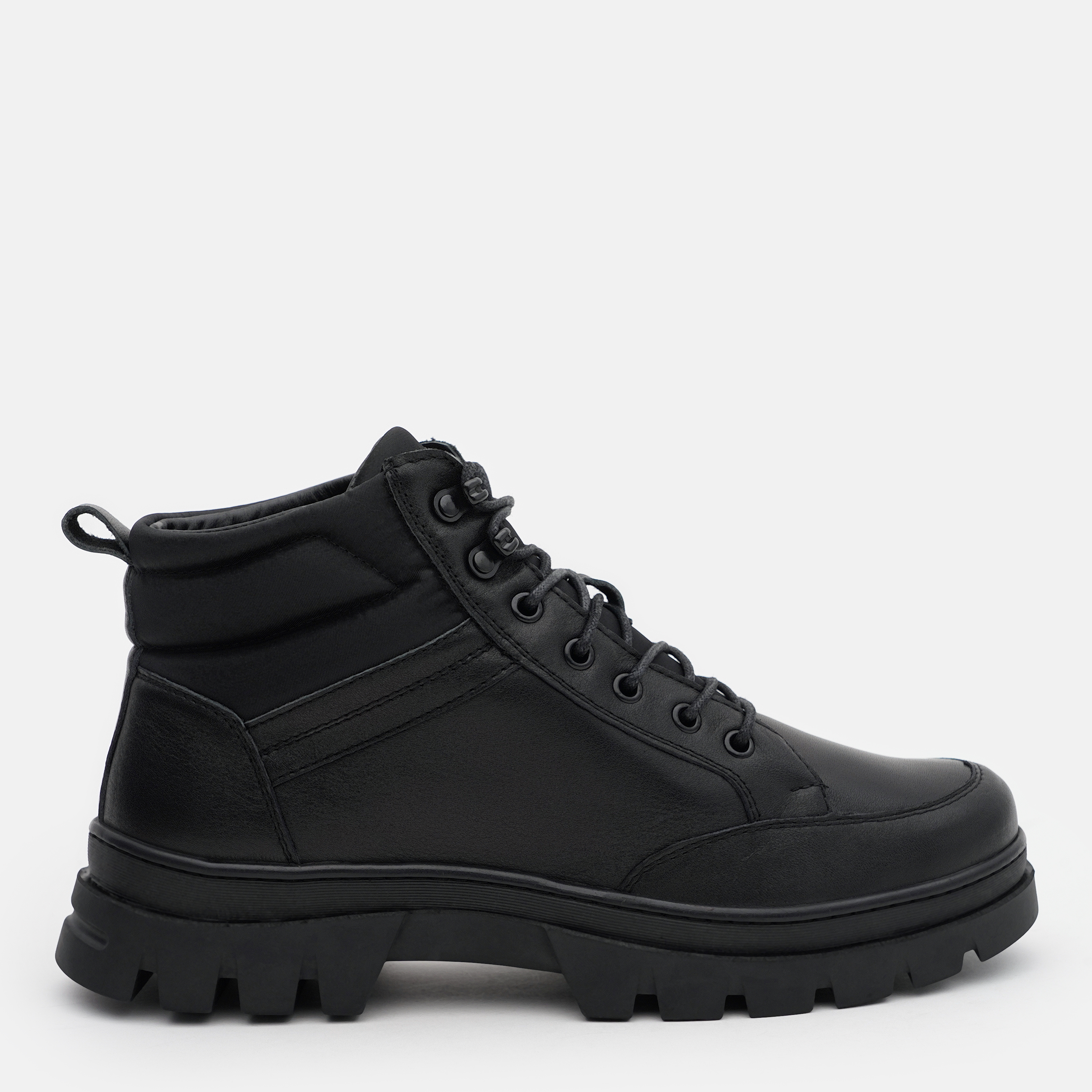 Акція на Чоловічі черевики низькі Prime Shoes 526 Black Leather 16-526-30130 41 27 Чорні від Rozetka