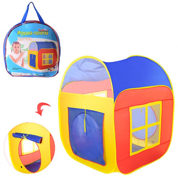 

Игрушка палатка Tent сине-желтая