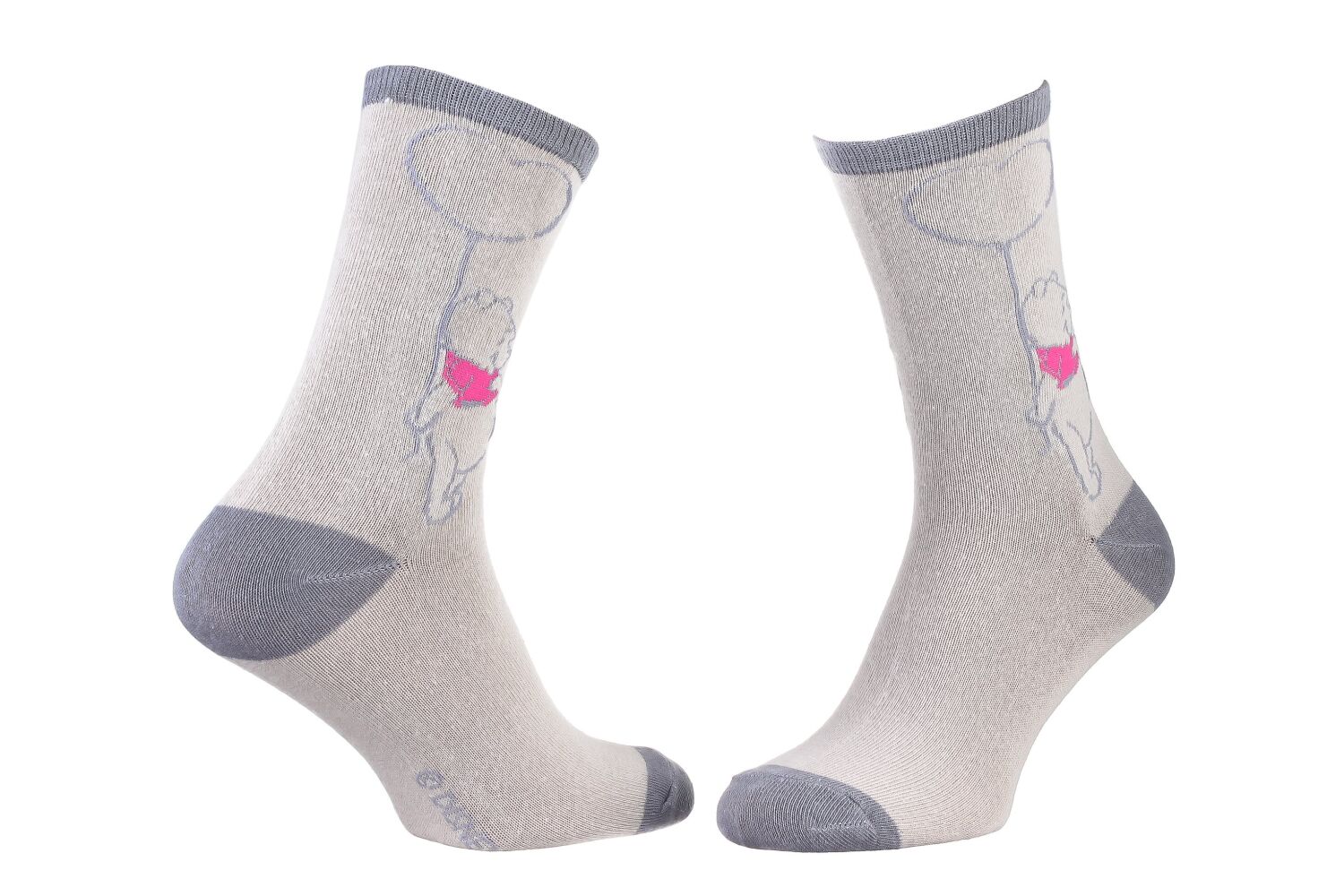 

Носки Disney Winnie & Balloon  (13893220-1) grey, Носки Disney Winnie & Balloon 36-41 (13893220-1) grey