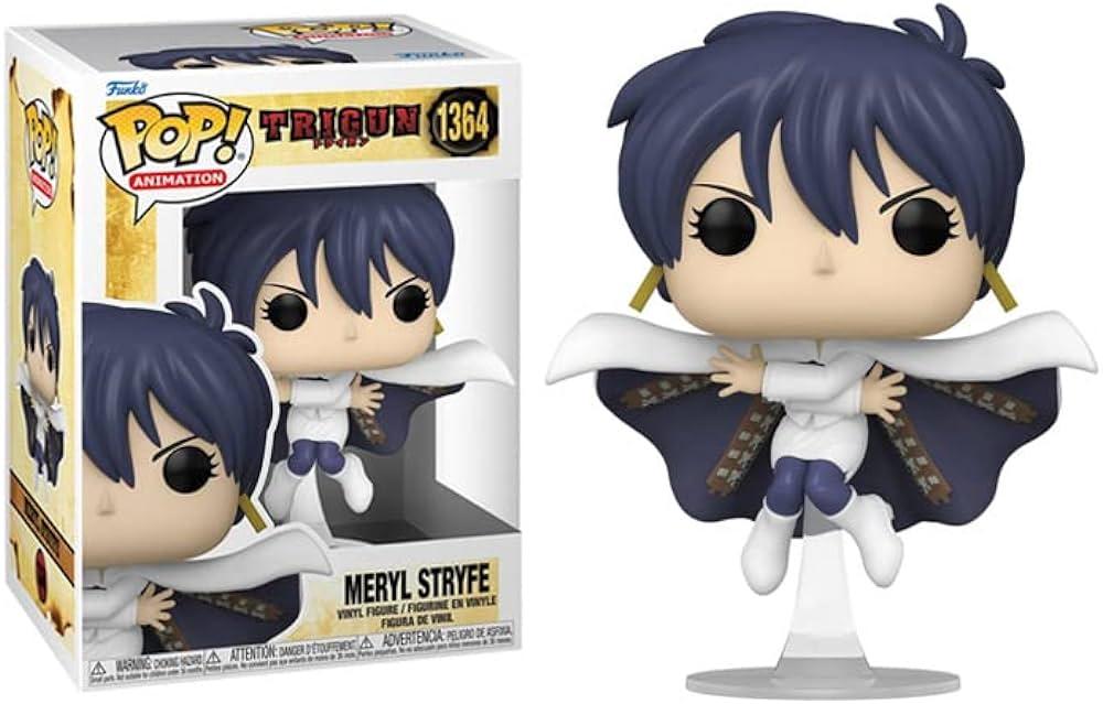 Коллекционная фигурка Фанко Поп Триган Мерил Страйф Funko Pop Trigun ...