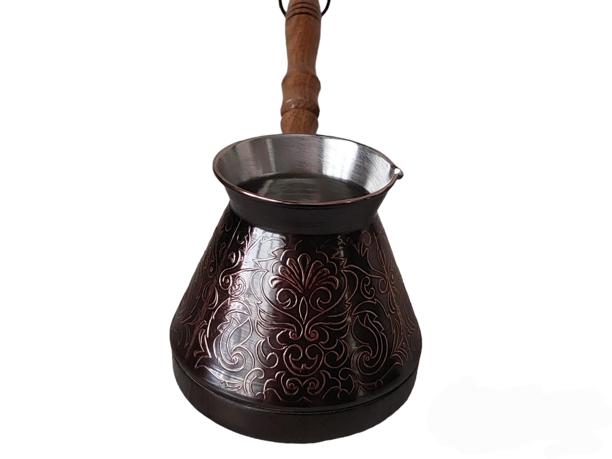 Турка джезва мідна 300 мл Лотос Слов'янськ – фото, відгуки ...