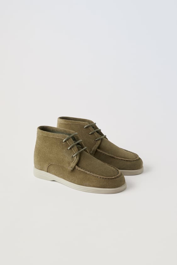Ботинки детские демисезонные Zara 4102/230 р.34 Хаки от продавца ...