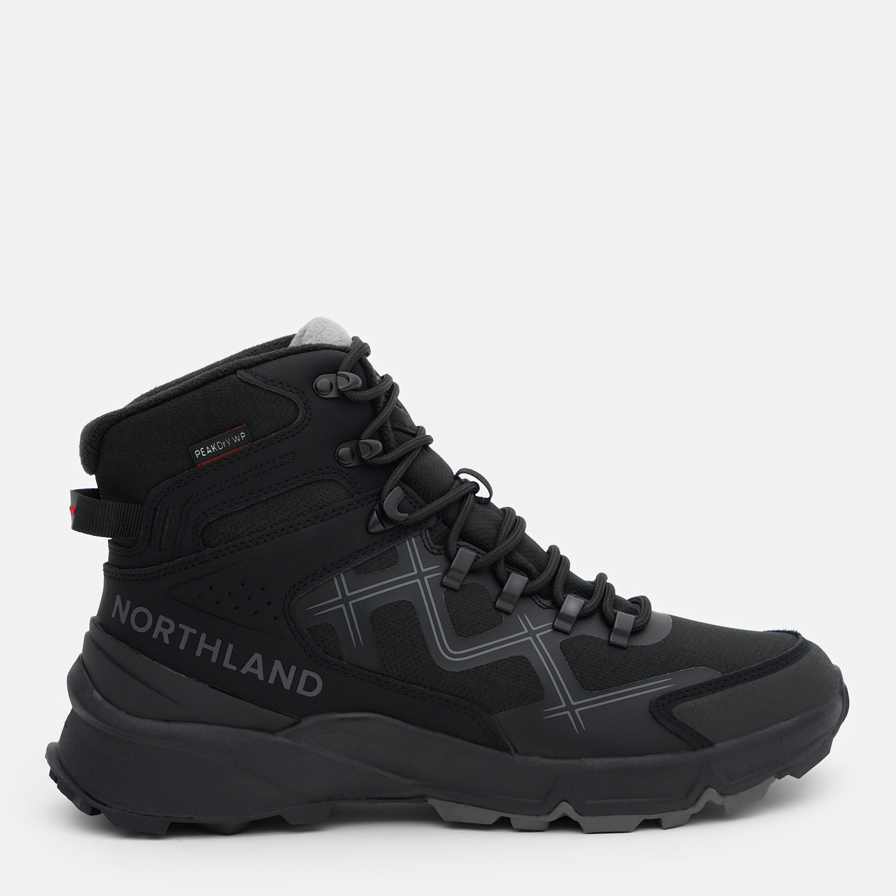 Акція на Чоловічі черевики Northland Frost 200 Men'S Boots 122647-99 45 28.5 см Чорні від Rozetka
