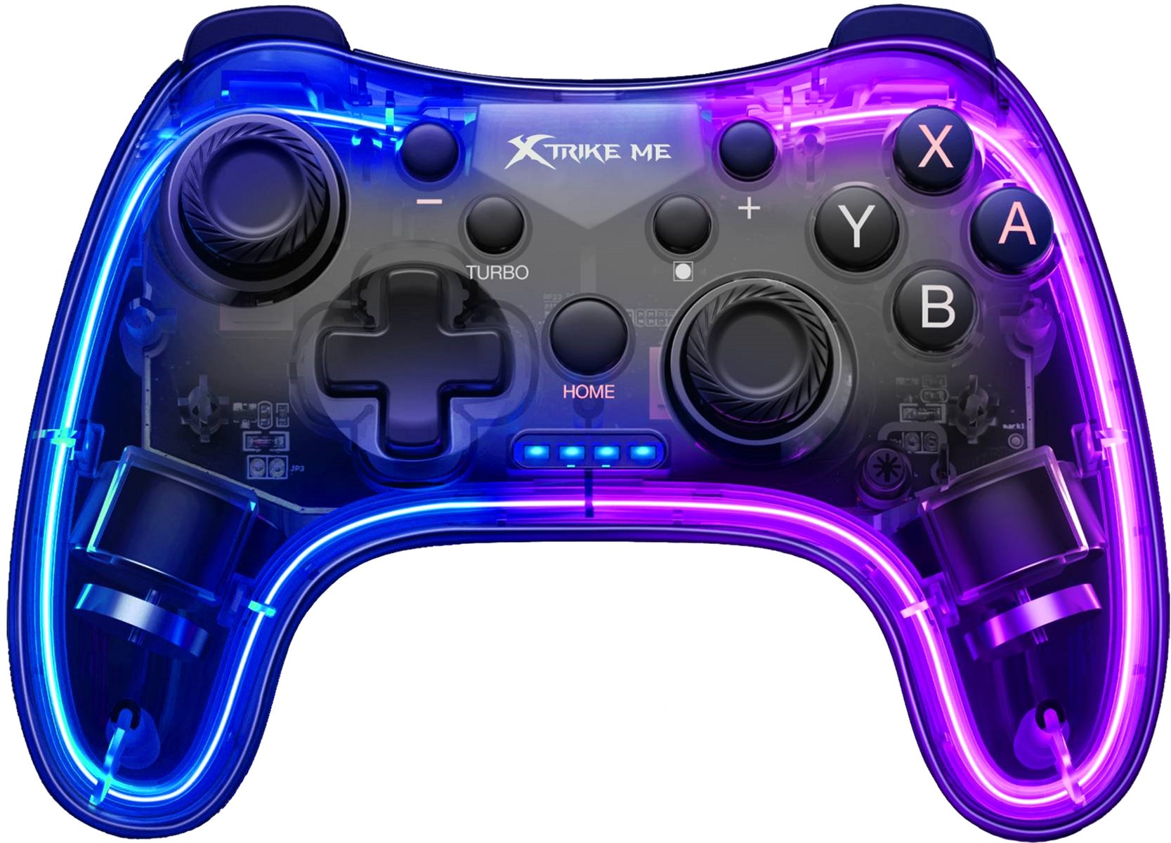 Беспроводной геймпад XTRIKE ME GP-52 Bluetooth, RGB, PS4/IOS/Android/PC ...