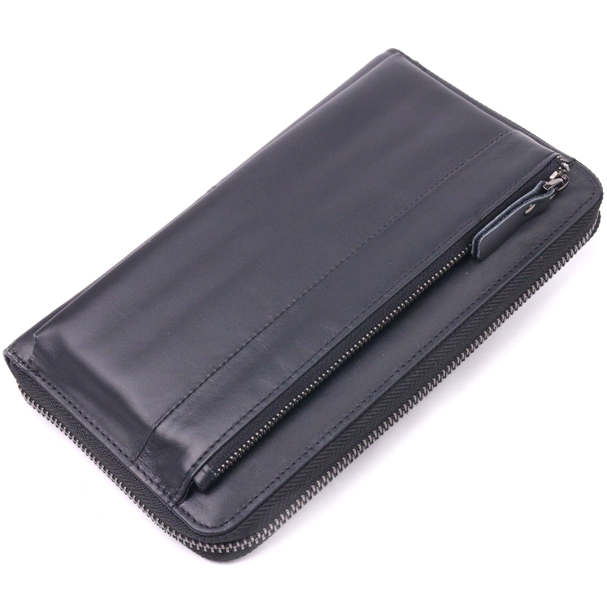 Кожаный клатч мужской Vintage 20х11,5х2 см (acs0024559) Черный от ...
