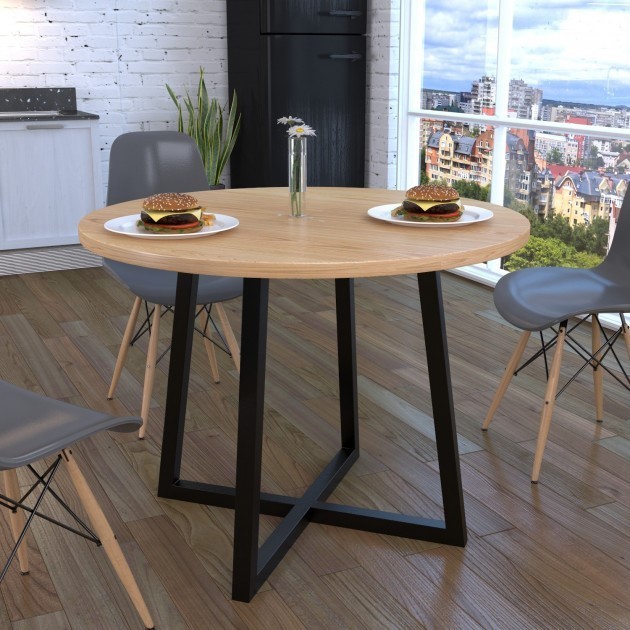 

Опора для Стола Superior-Loft M-03 800х720 мм Чёрная(0803)