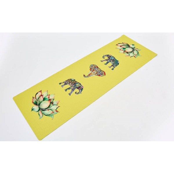 

Коврик для йоги Льняной (Yoga mat) 2-х слойный 3мм FK-7157-6