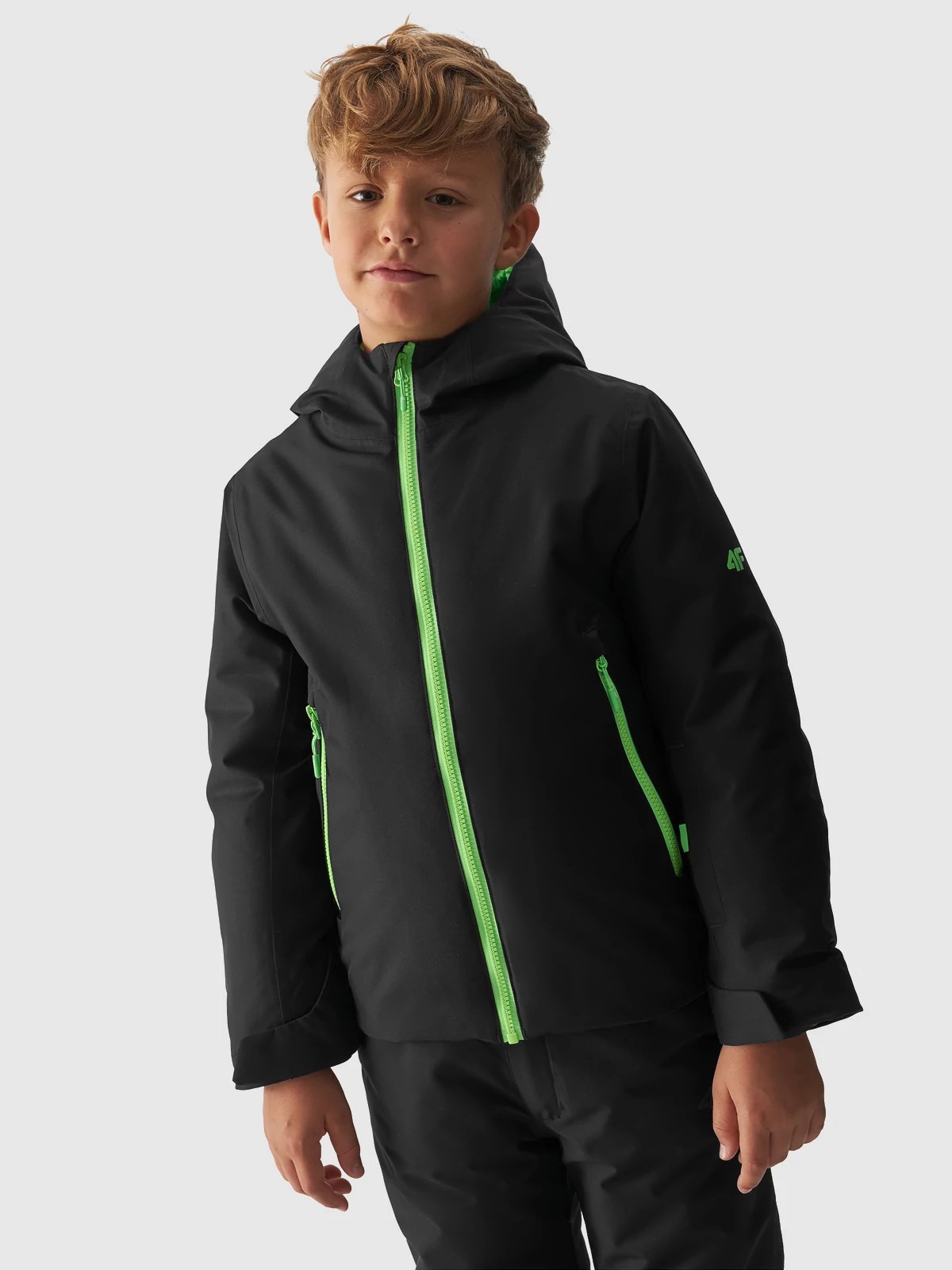 Акция на Дитяча демісезонна куртка для хлопчика 4F 4FJAW23TTJAM297-21S 122 см от Rozetka
