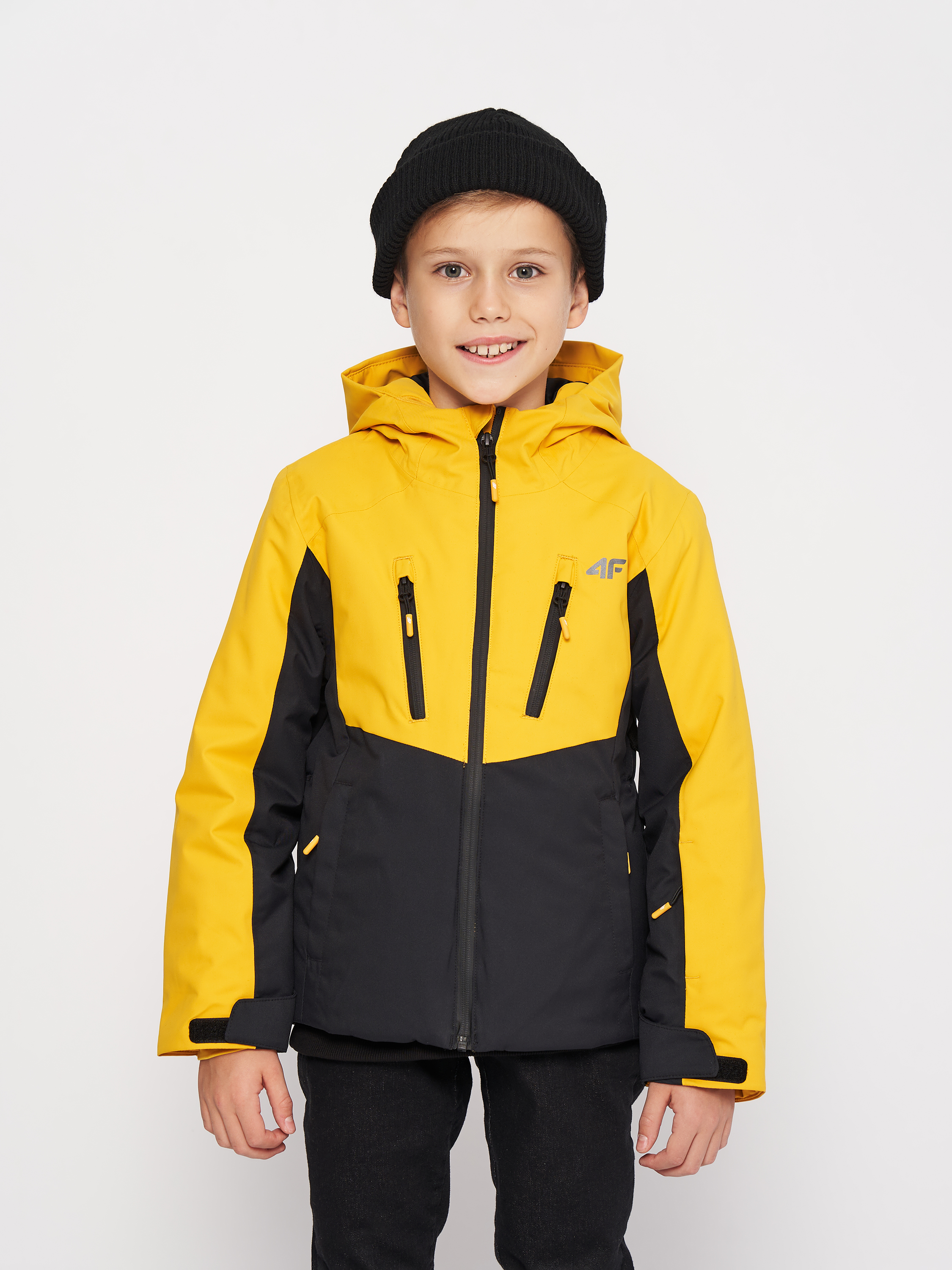 Акція на Дитяча демісезонна куртка для хлопчика 4F 4FJAW23TTJAM300-71S 122 см від Rozetka