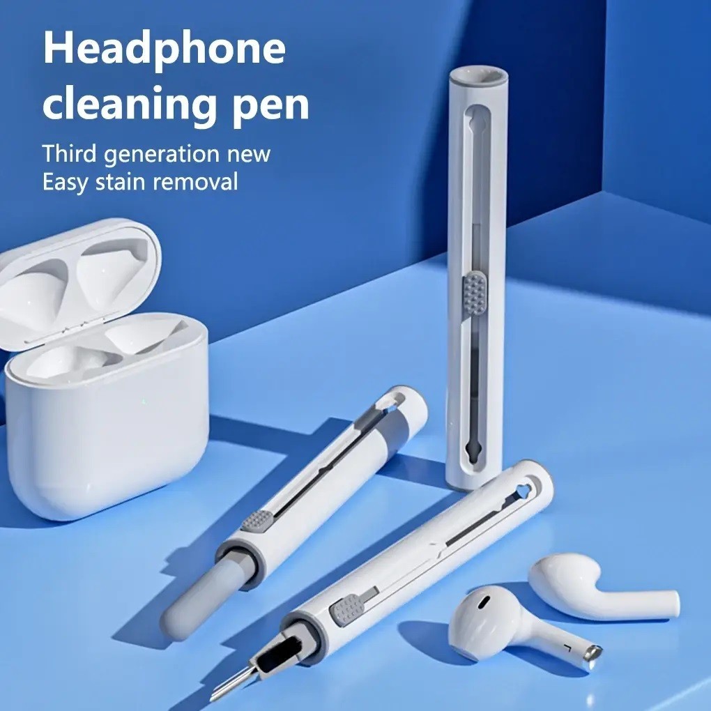 Многофункциональная ручка-щеточка Multi Cleaning Pen для чистки наушников и  гарнитуры (370169) – фото, отзывы, характеристики в интернет-магазине  ROZETKA от продавца: Kanary | Купить в Украине: Киеве, Харькове, Днепре,  Одессе, Запорожье, Львове