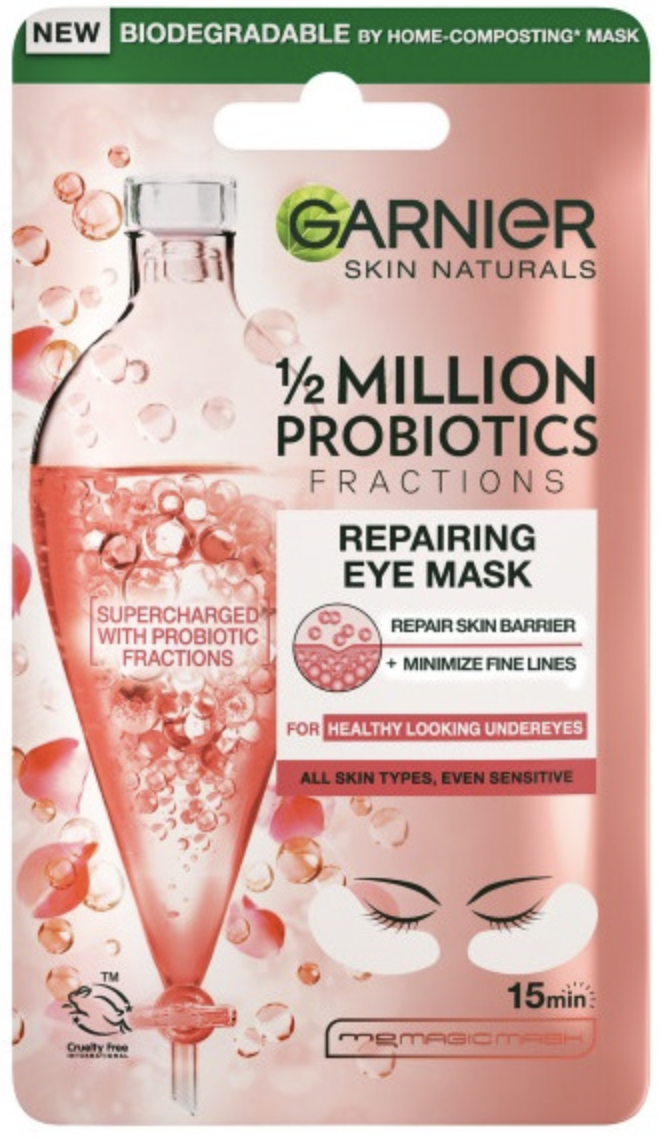 Патчи под глаза Garnier 1/2 Million Probiotics Fractions Repairing Eye ...