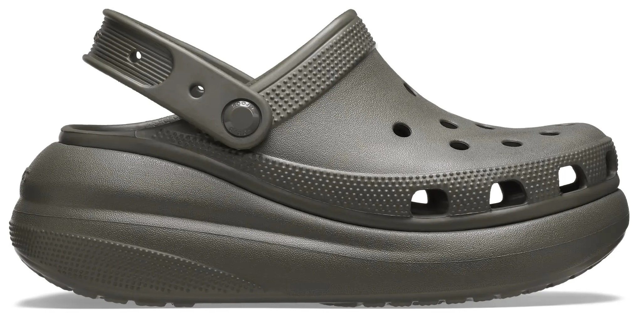 Женские кроксы Crocs Classic Crush Clog Dusty Olive M7W9-39-25.5 см ...