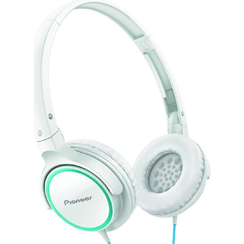 Наушники Pioneer SE-MJ512-GW Бело-зеленый (8910822) купить в интернет ...